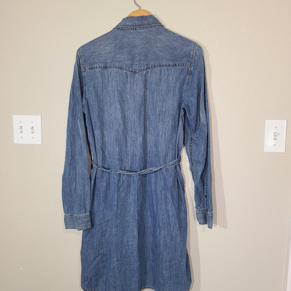 Gap Women's Blue Denim Dress - Picture 2 of 4